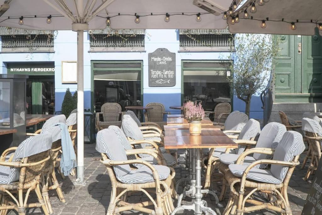 Charmerende Lejlighed Ved Nyhavn 3 Sal Kopenhagen Bagian luar foto