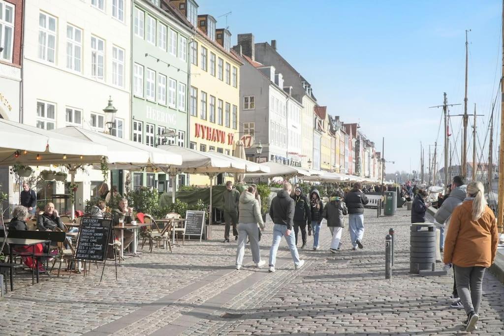 Charmerende Lejlighed Ved Nyhavn 3 Sal Kopenhagen Bagian luar foto